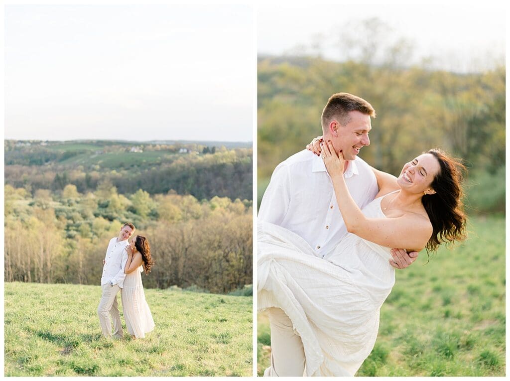 Engagement Photos at Trexler Nature Preserve