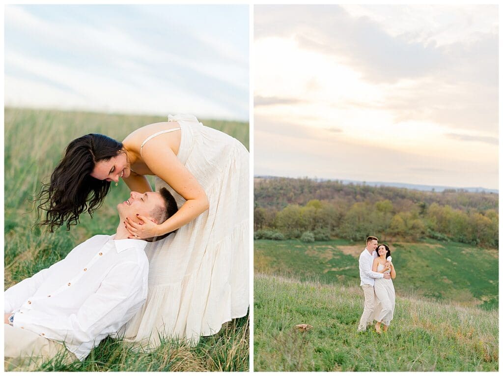 Engagement Photos at Trexler Nature Preserve